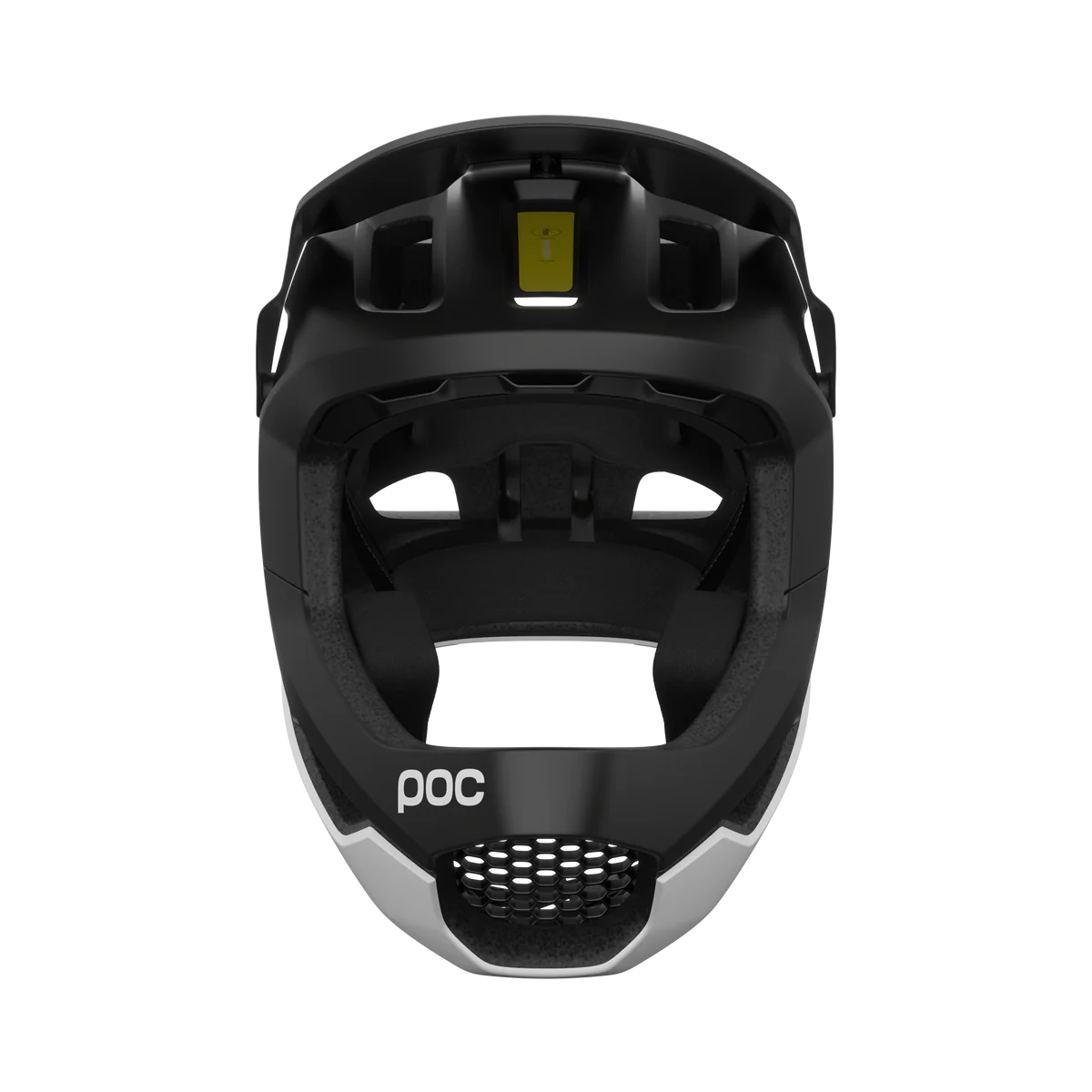 POC Otocon Race Mips Fullfacehjelm, uranium black/hydrogen white