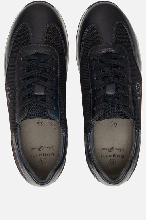 Bugatti Tomeo Eco Sneakers blauw Leer