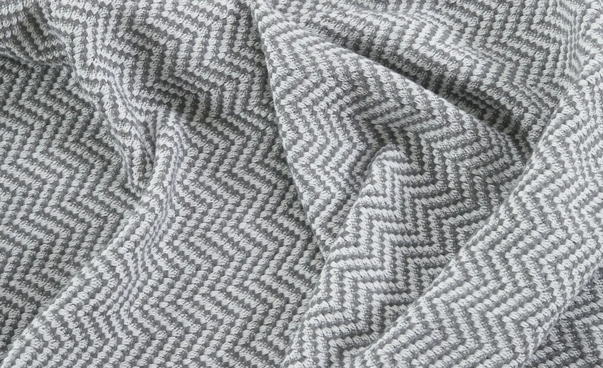 como Jacquard Plaid Zick Zack