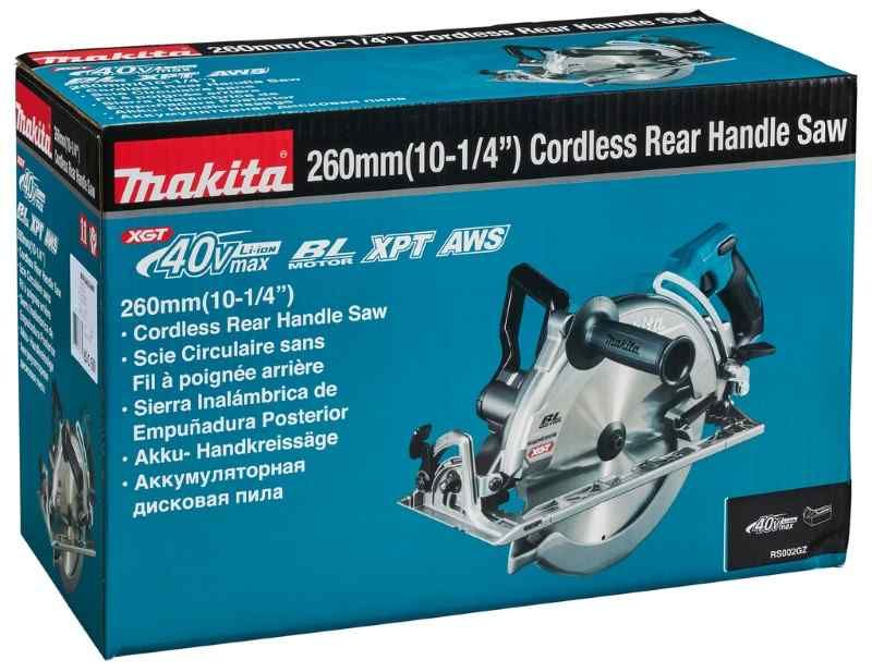 Makita RS002GZ 40 V Max Cirkelzaag 260 mm zonder accu's en lader