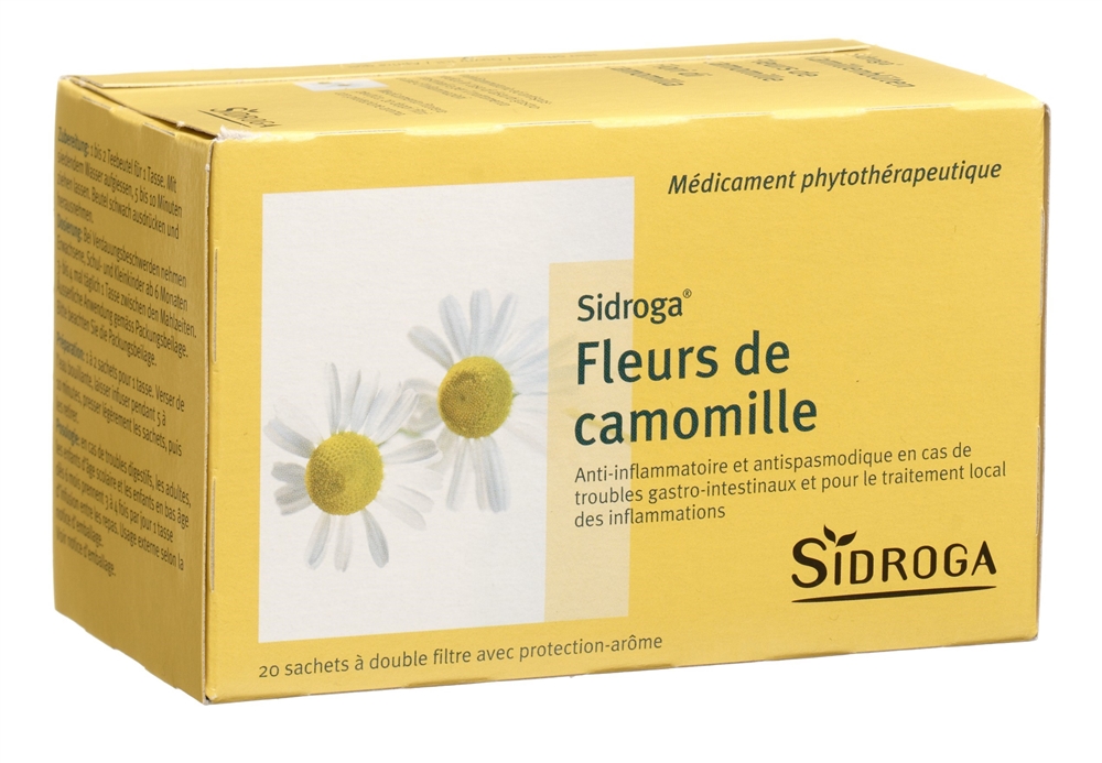 Sidroga Kamillenblüten Tees Btl 1.5 g