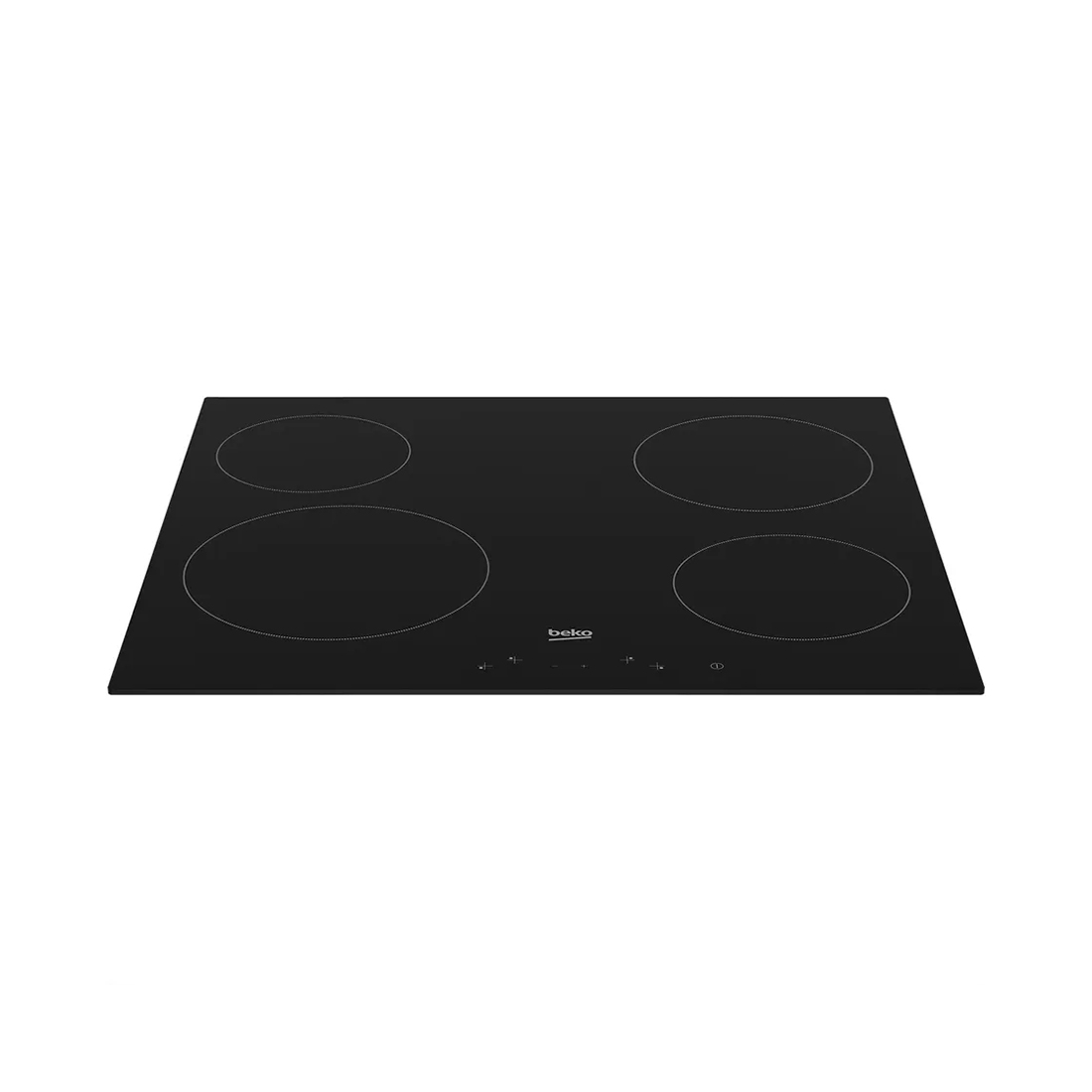 beko HIC 64401 Glaskeramik-Kochfeld Rahmenlos 60cm