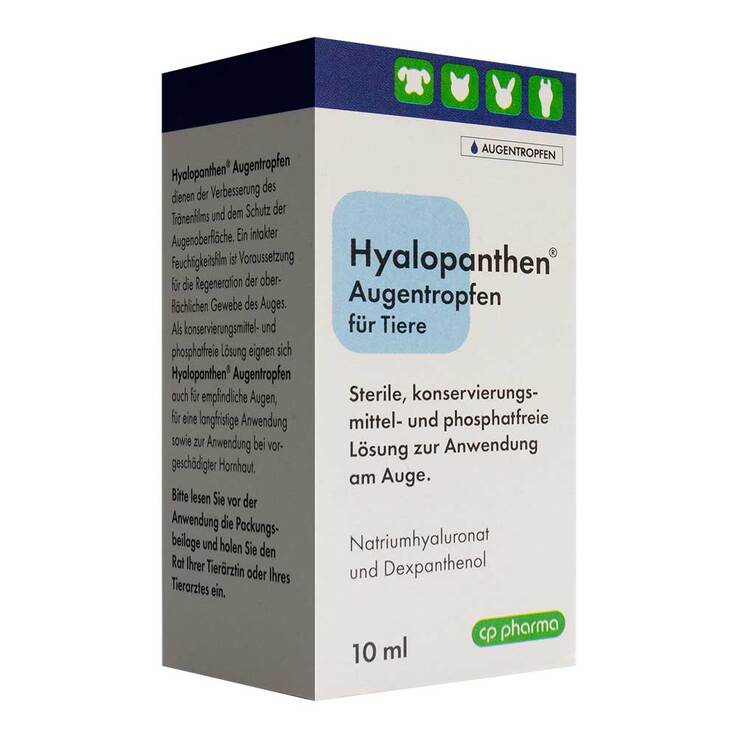 CP Hyalopanthen Augentropfen für Tiere, 10 ml