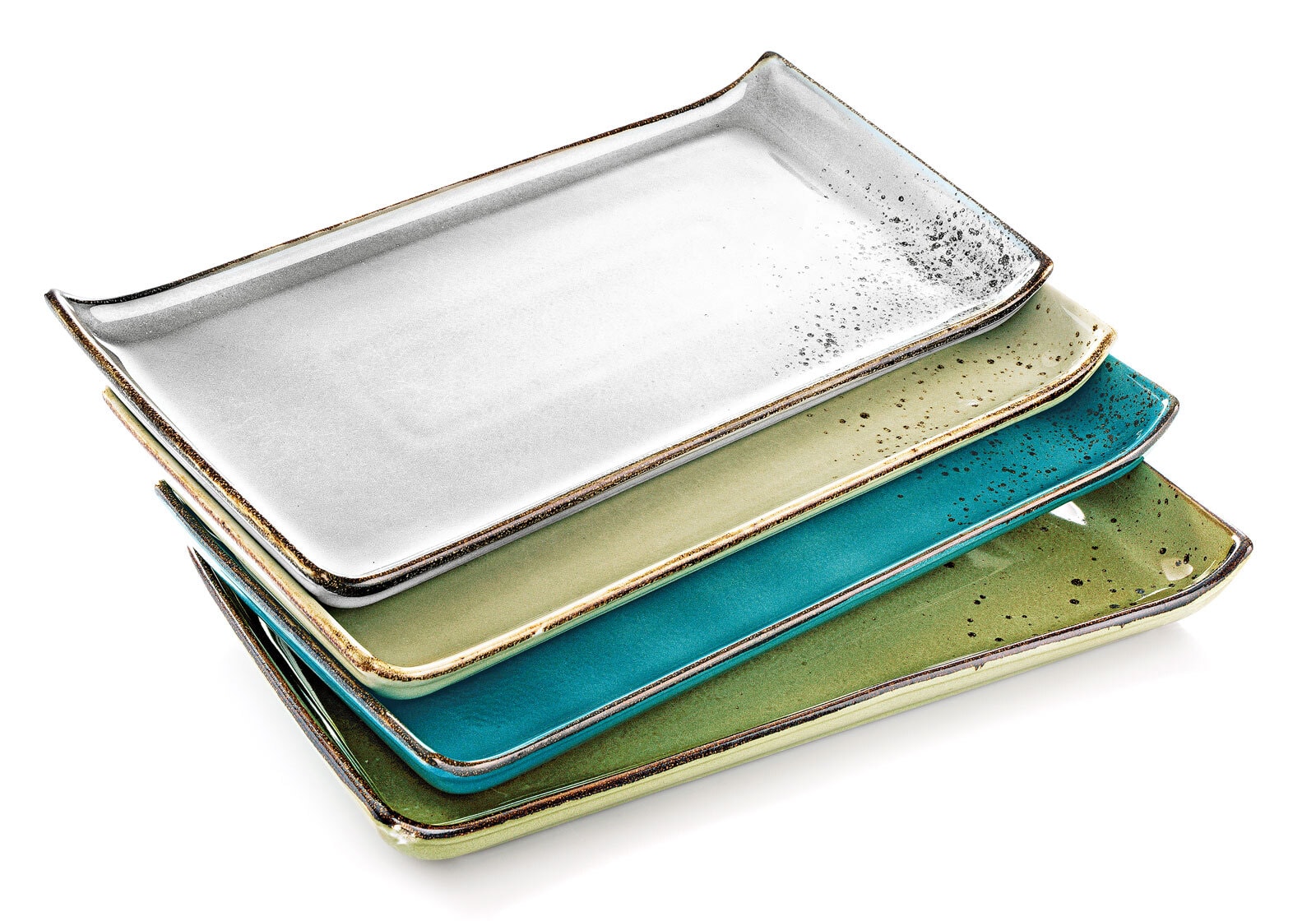 CreaTable Servierplatte NATURE COLLECTION 33 x 16,5 cm creme