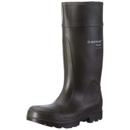 Botas de segurança Dunlop Purofort, verdes