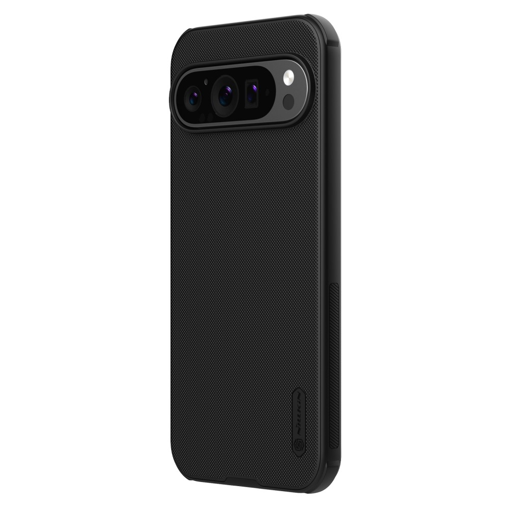 Google Pixel 9 / Pixel 9 Pro Hardcase Schutzhülle Grip Design MagSafe-Modul - Schwarz