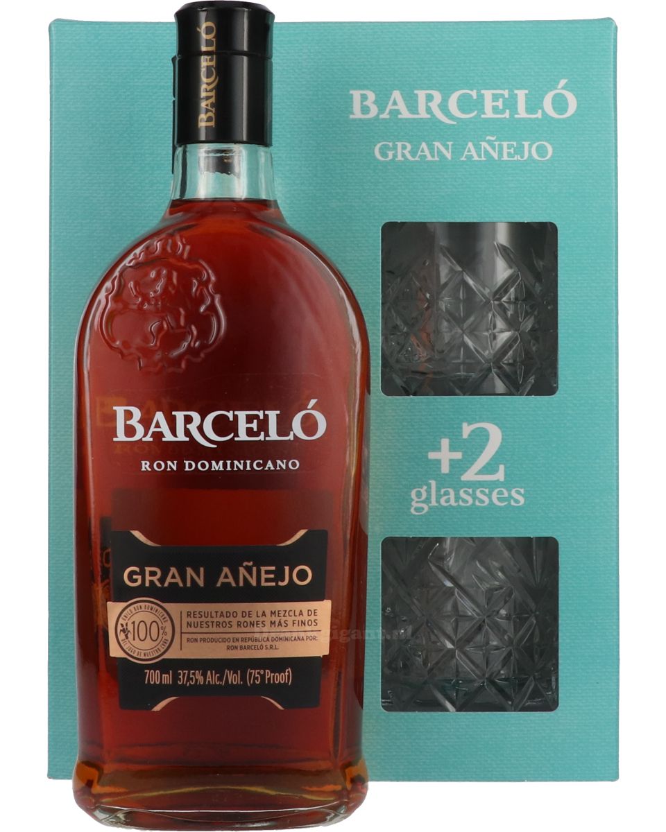 Barcelo Gran Anejo Cadeaupakket 70 cl