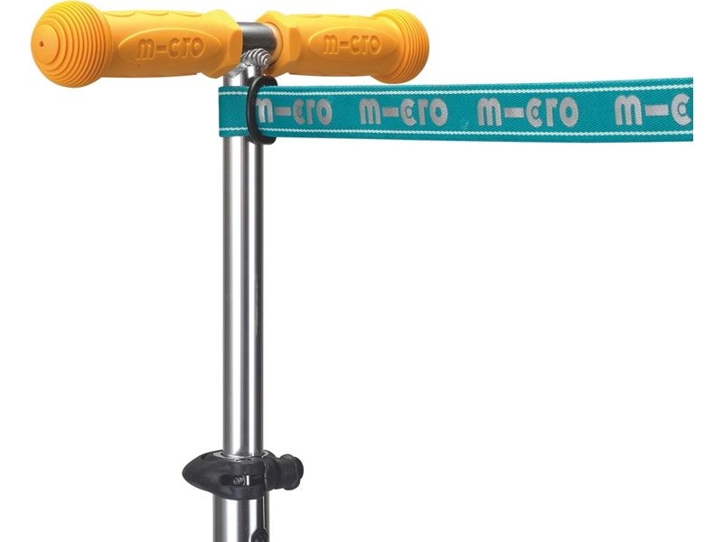 Micro Mobility Pull & Carry Strap Reflective Blau Tragegurt zum einfachen Transport des Rollers