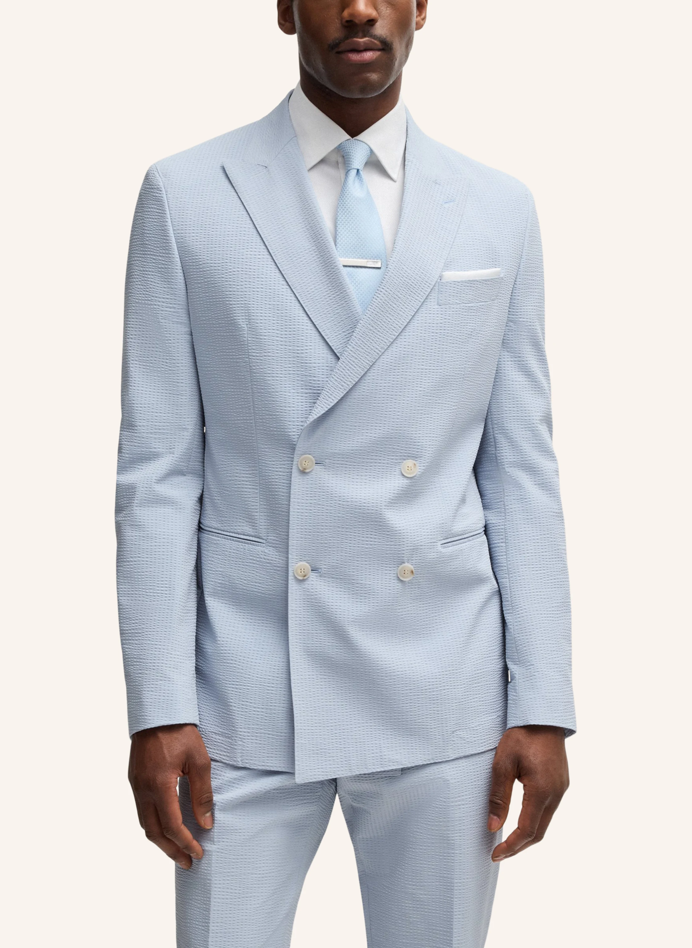 BOSS Business Anzug C-HUGE-2PCS-DB-252 Slim Fit