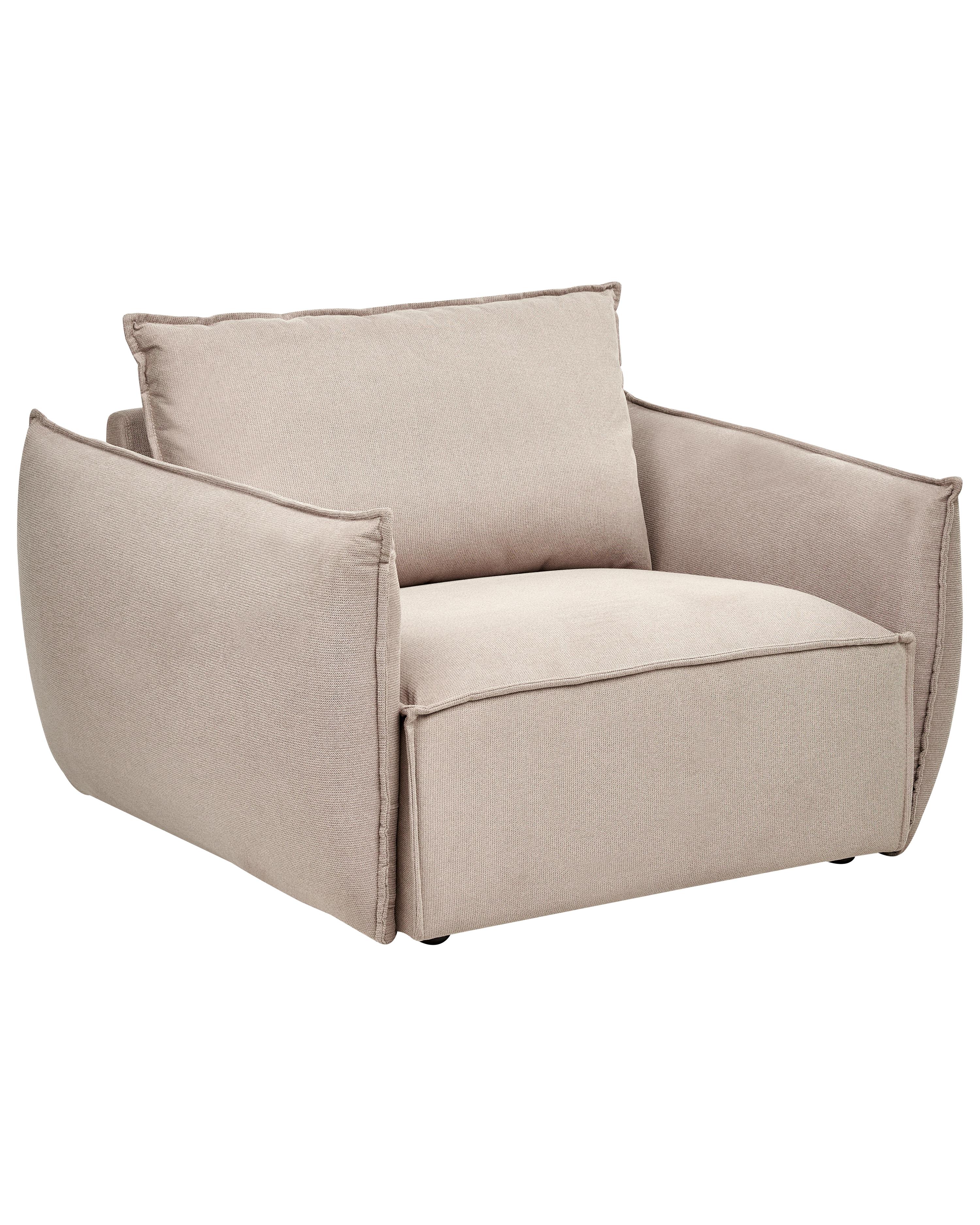 Fauteuil KUNES Stof Taupe