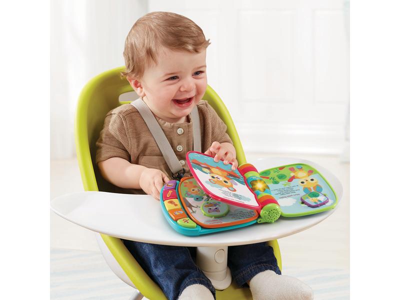 Vtech Musikspielzeug Livre enchanté des Baby loulous bleu - Lädt zum Spielen, Zuhören und Mitsingen ein