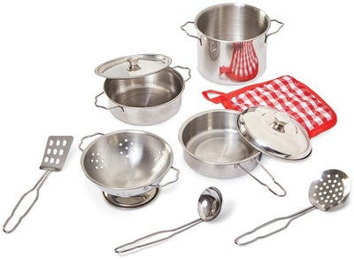 Junior Home Lekesett Gryter & panne 10 Deler