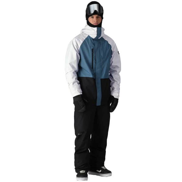 Veste snowboard 686 MENS GORE-TEX CORE SHELL JACKET WHITE COLORBLOCK