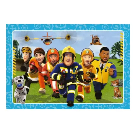 Ravensburger Kinderpuzzle-Die Rettung naht, 2x12 Teile