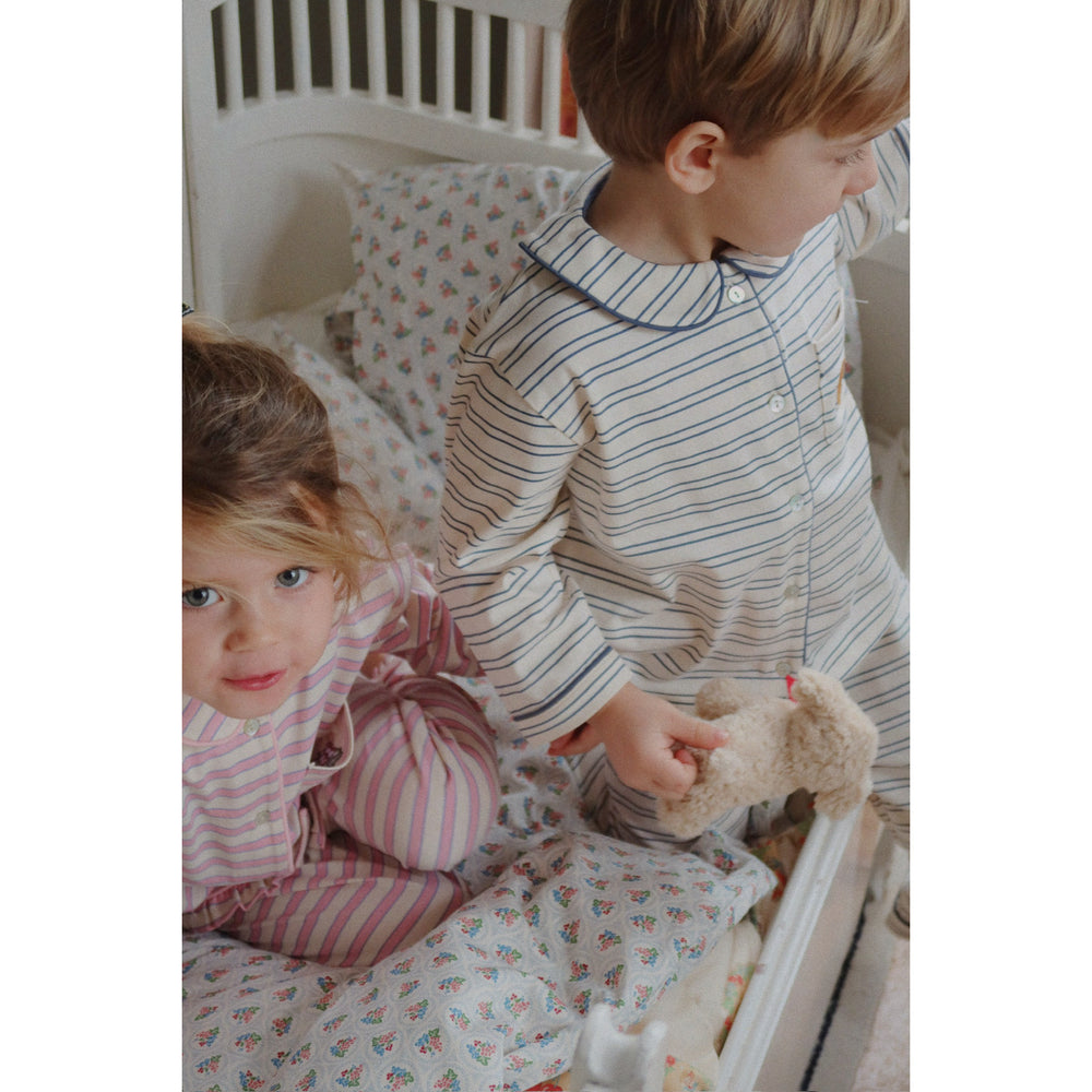 Køb Konges Sløjd Indigo Butter Stripe Pio Sæt Gots
