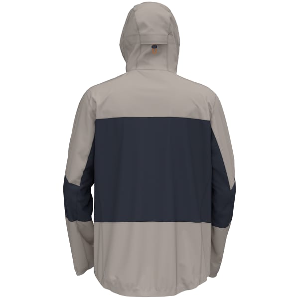 Veste ski de randonnée ODLO X-ALP 3L JKT HARDSHELL SILVER CLOUD/INDIA INK
