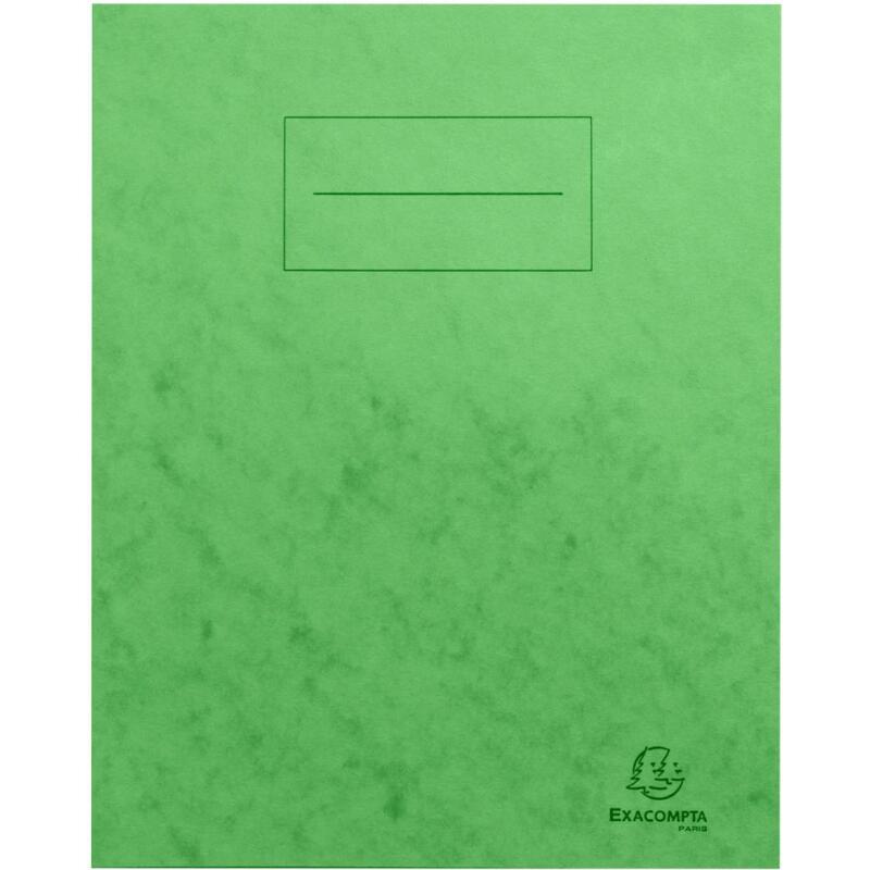Protège cahier carte lustrée 225g - 17x22 cm