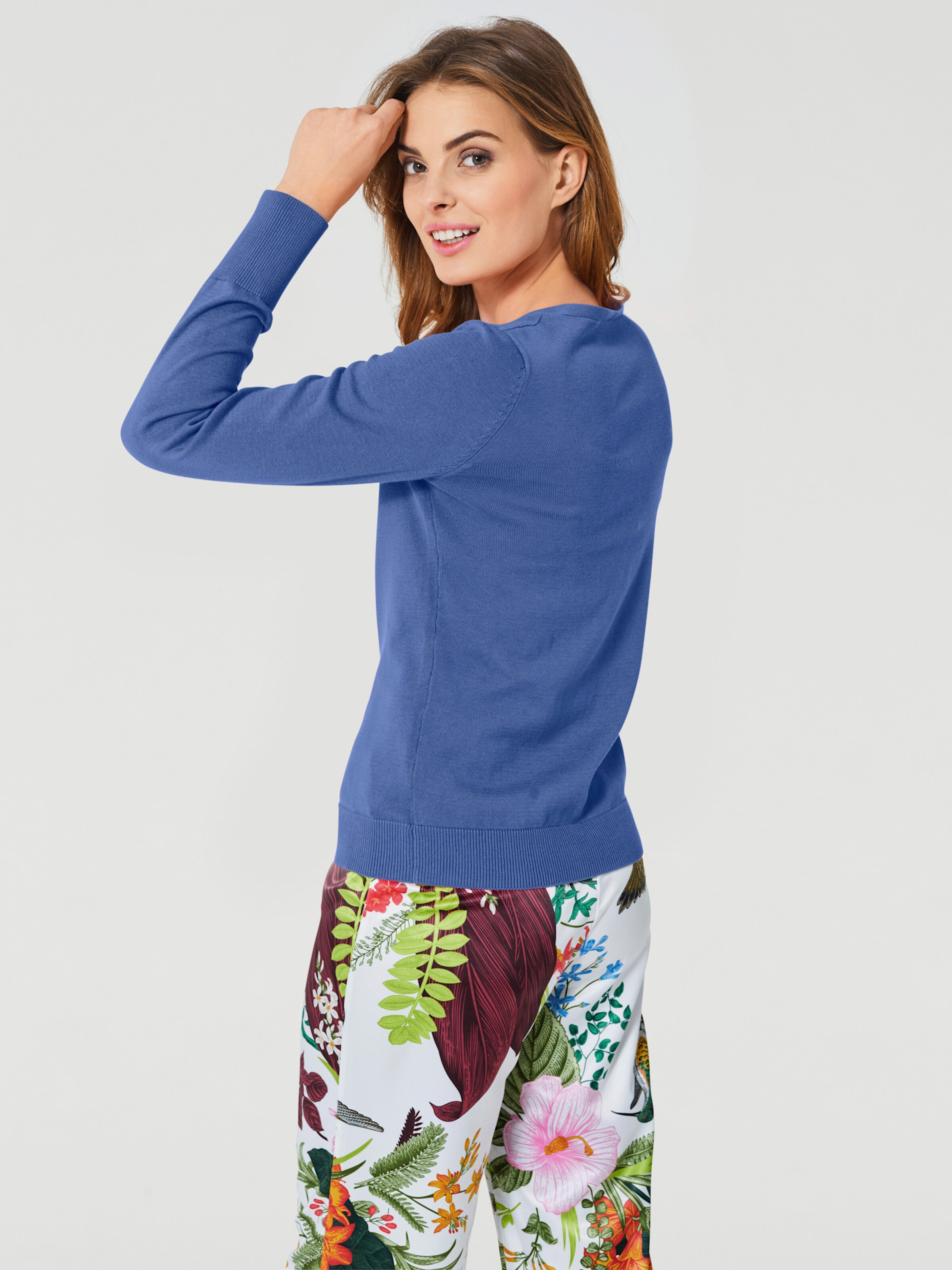 Feinstrickjacke