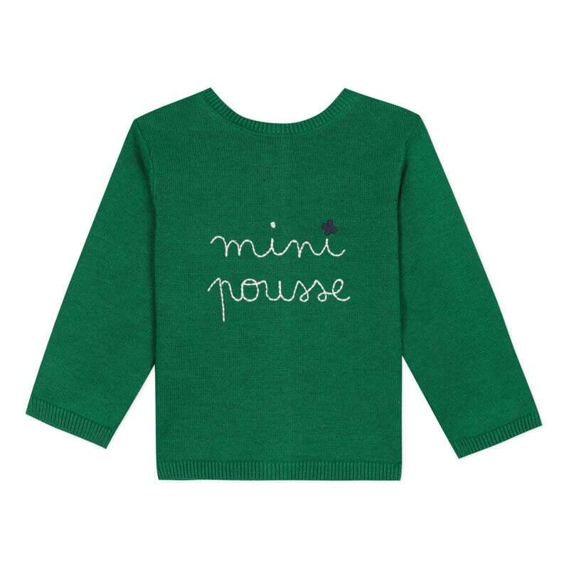 Cardigan bébé en coton bio avec motifs Absorba Aucune nuance