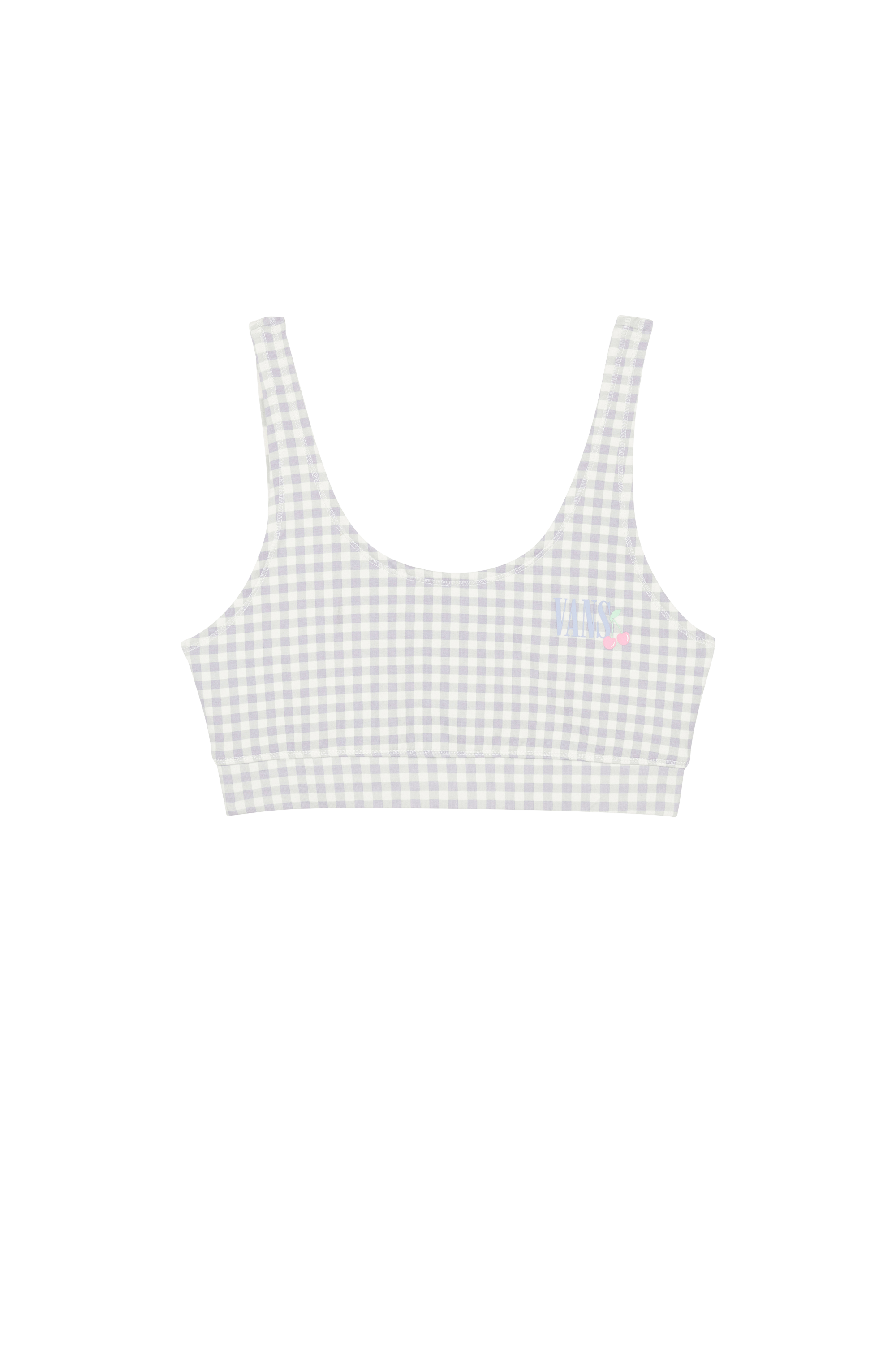 VANS Crop top MIXED UP GINGHAM BRALET Multicolore