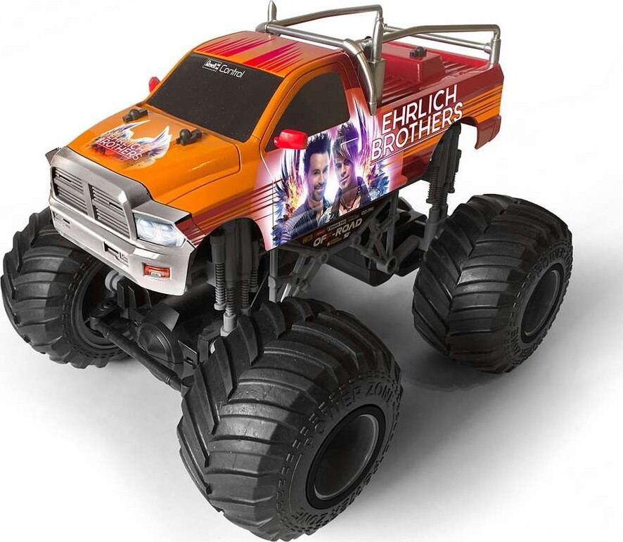 Rc Monster Truck Ram 3500 - Fjernstyret - Ehrlich Brothers - Revell Control - 24580
