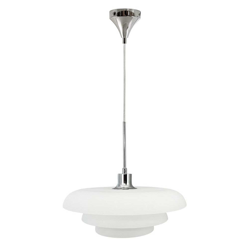 TAKLAMPE DYBERG LARSEN AVA 40CM OPAL/KROM