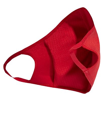 adidas Performance Mund-Nasen-Schutz - 3er-Pack - Schwarz/Rot