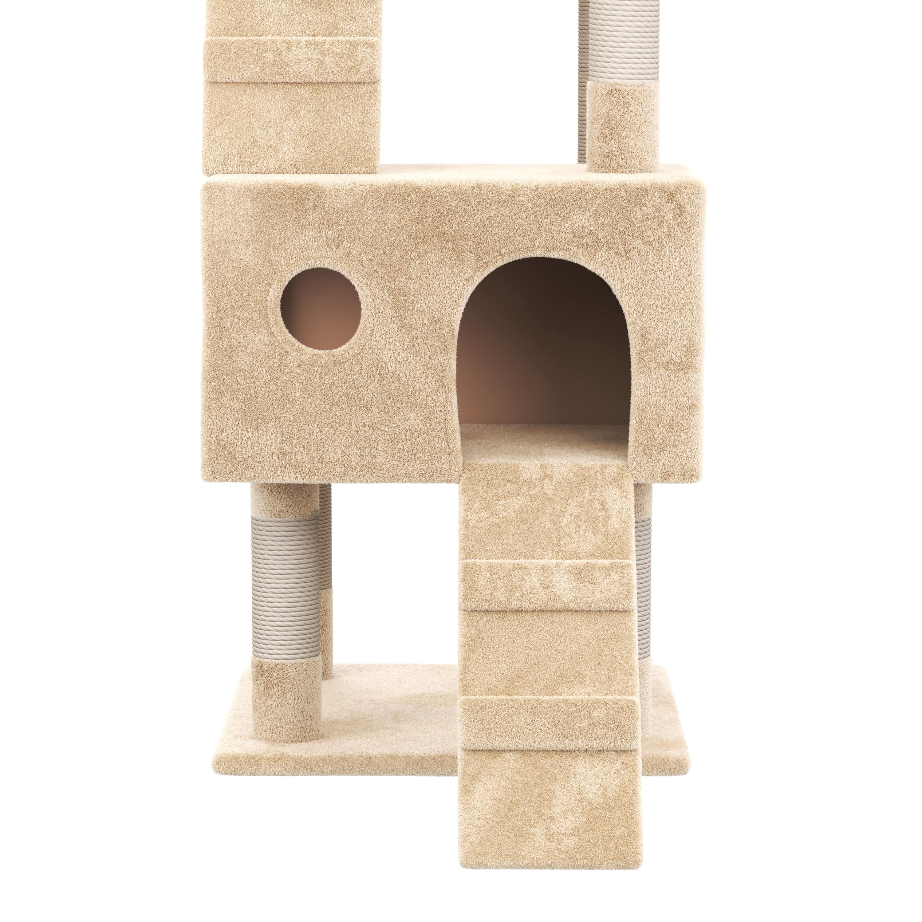 Katzenbaum MAX 182 cm beige