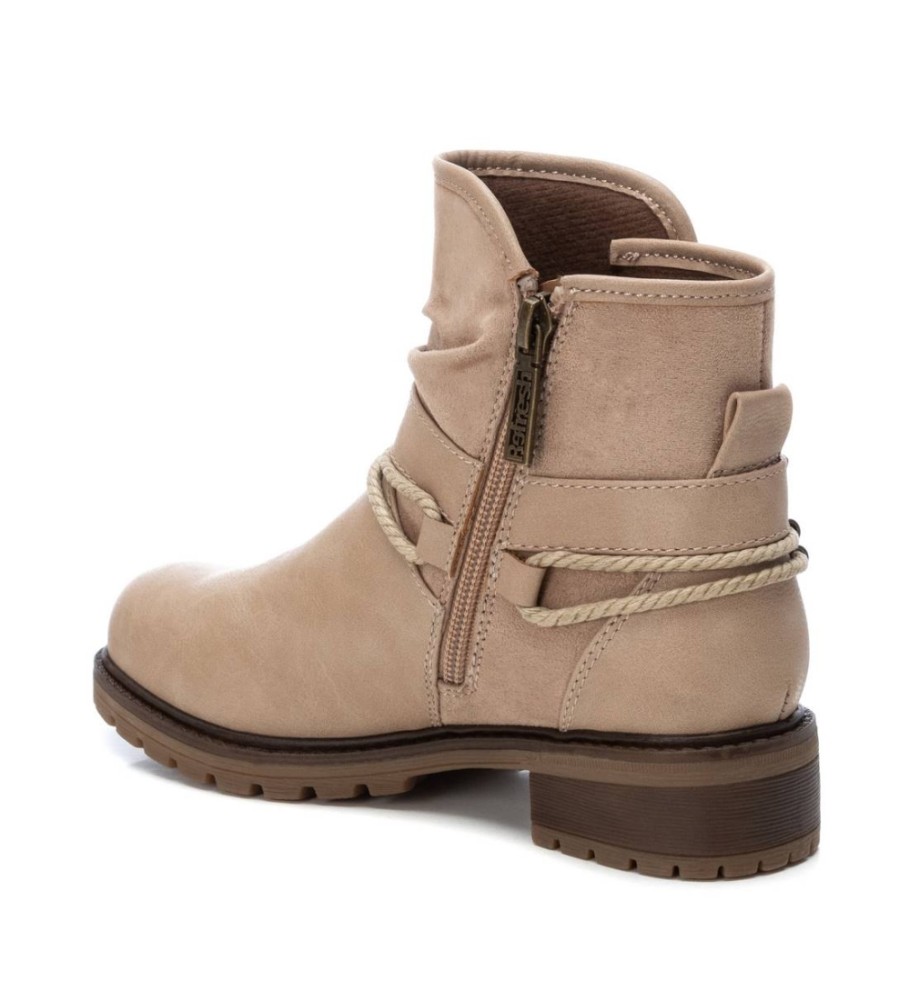 Botas de cano curto Refresh 171112 bege