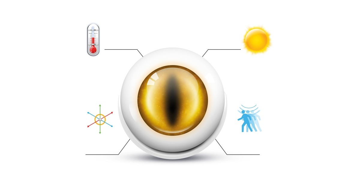 FibaroMotion Sensor bewegingsmelder  (Wit, Apple HomeKit)