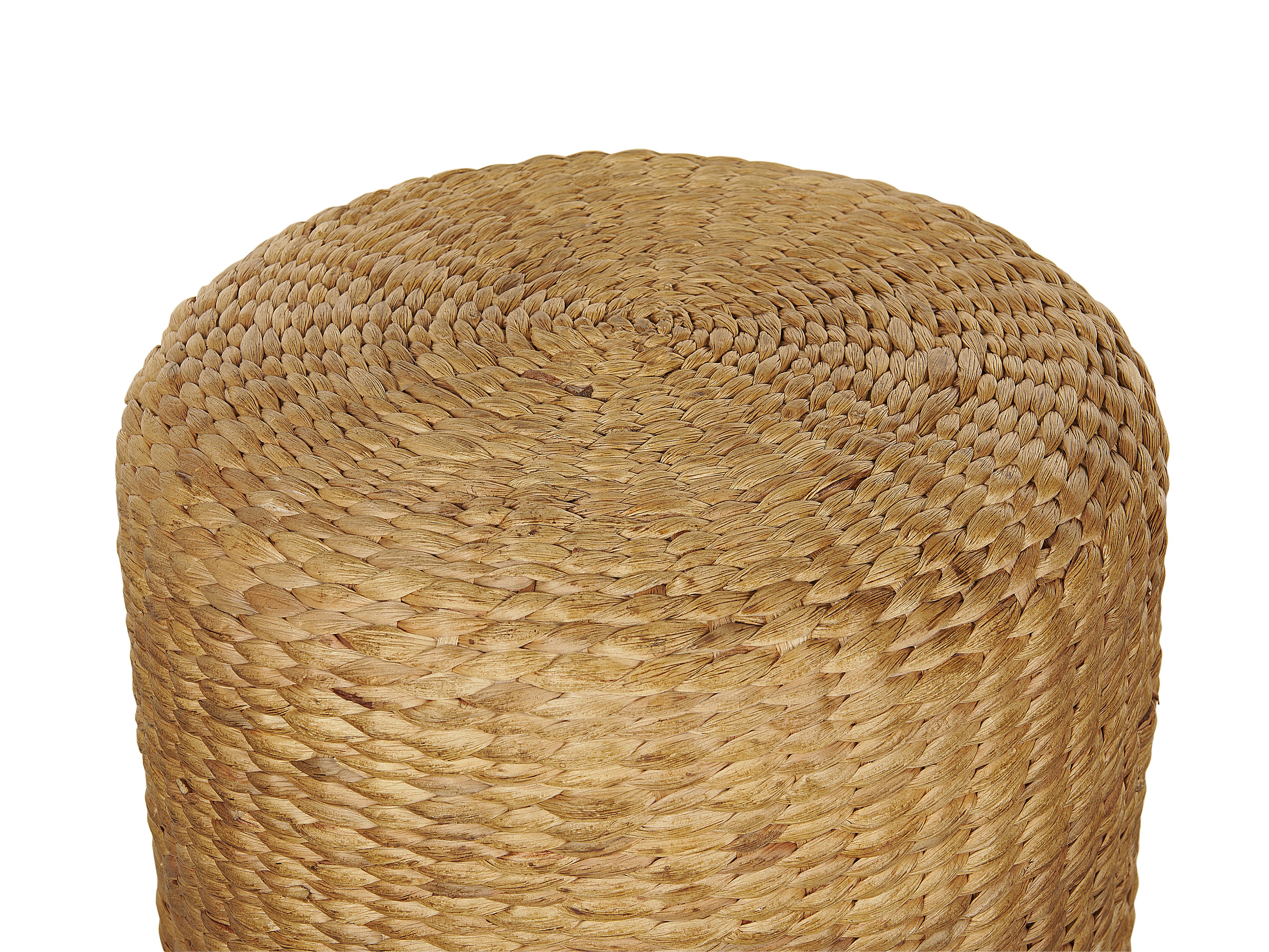 Poef BICHIR Waterhyacinth Beige