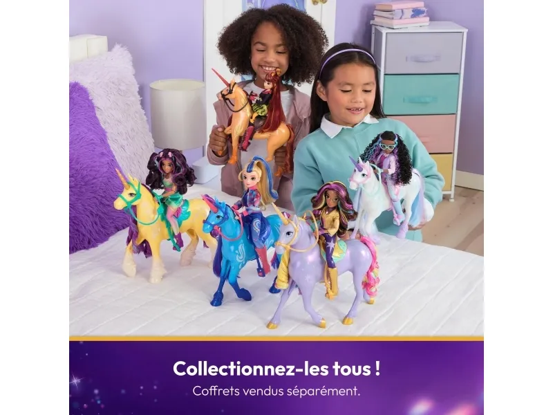 Unicorn Academy Figurine Mix Snehvide, Flame Spin Master