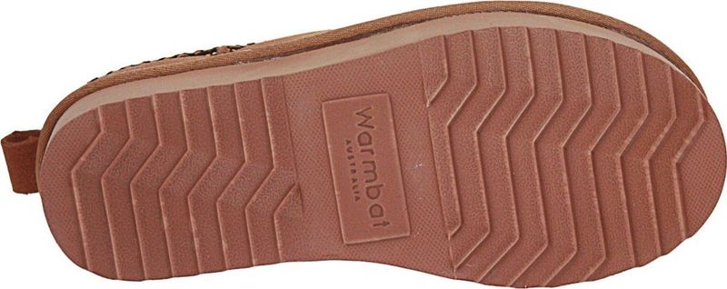 Warmbat - Kynuna Plateau Tape - Pantoffel - Cognac