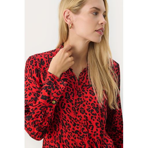 Part Two MaicaPW Skjorte, Salsa Leopard Print, 46