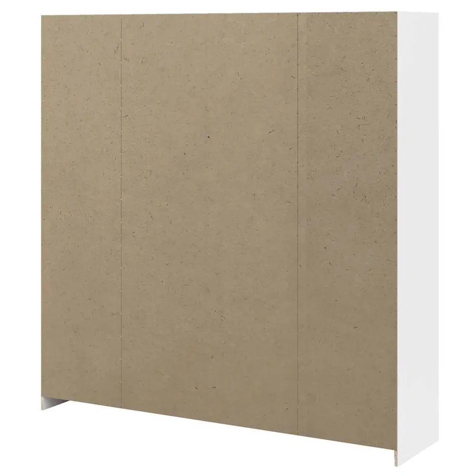 Kledingkast Sprint 4-deurs - wit - 200x196x50 cm