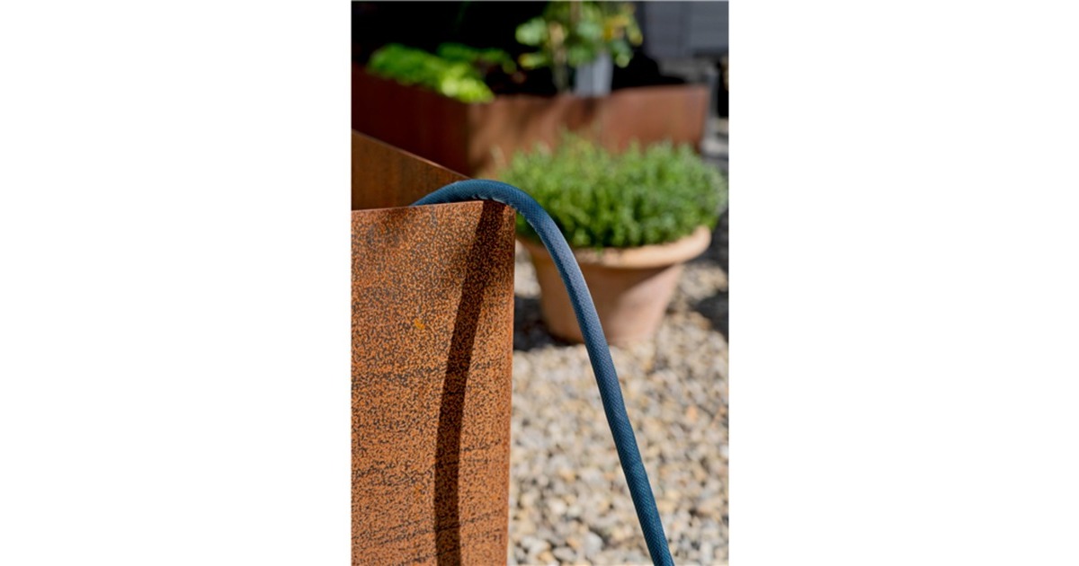 GARDENATextielslang Liano Xtreme 19 mm (3/4”), 20 m  (Donkergrijs/oranje)