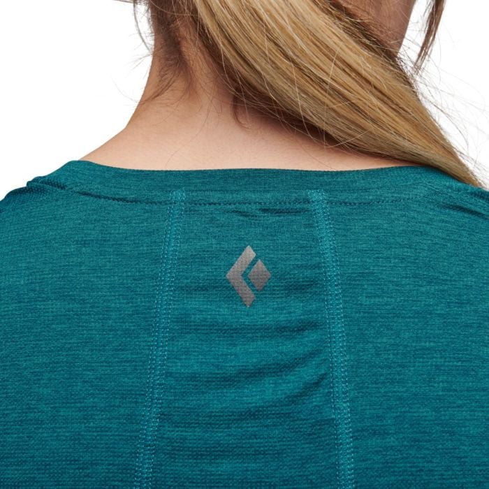 Black Diamond Dame T-shirts Lightwire SS Tech Tee Blå