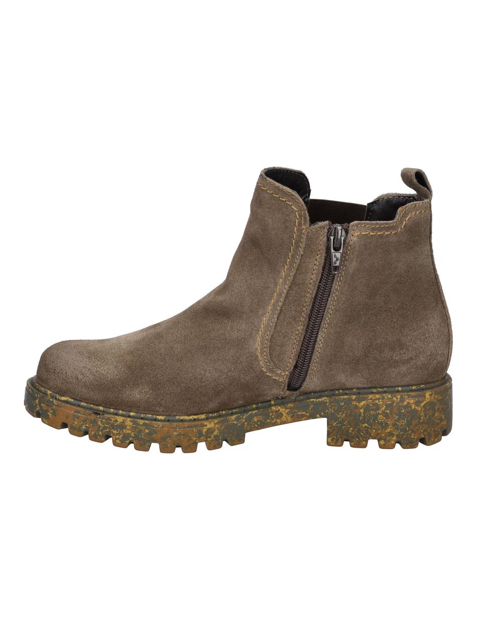 Stiefelette Marta 03, taupe-kombi