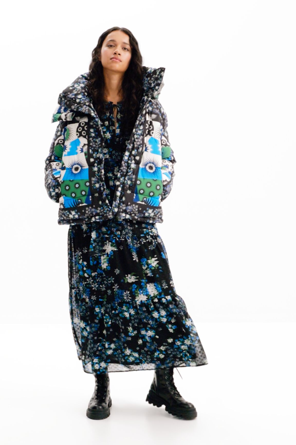 Veste matelassée patchwork
