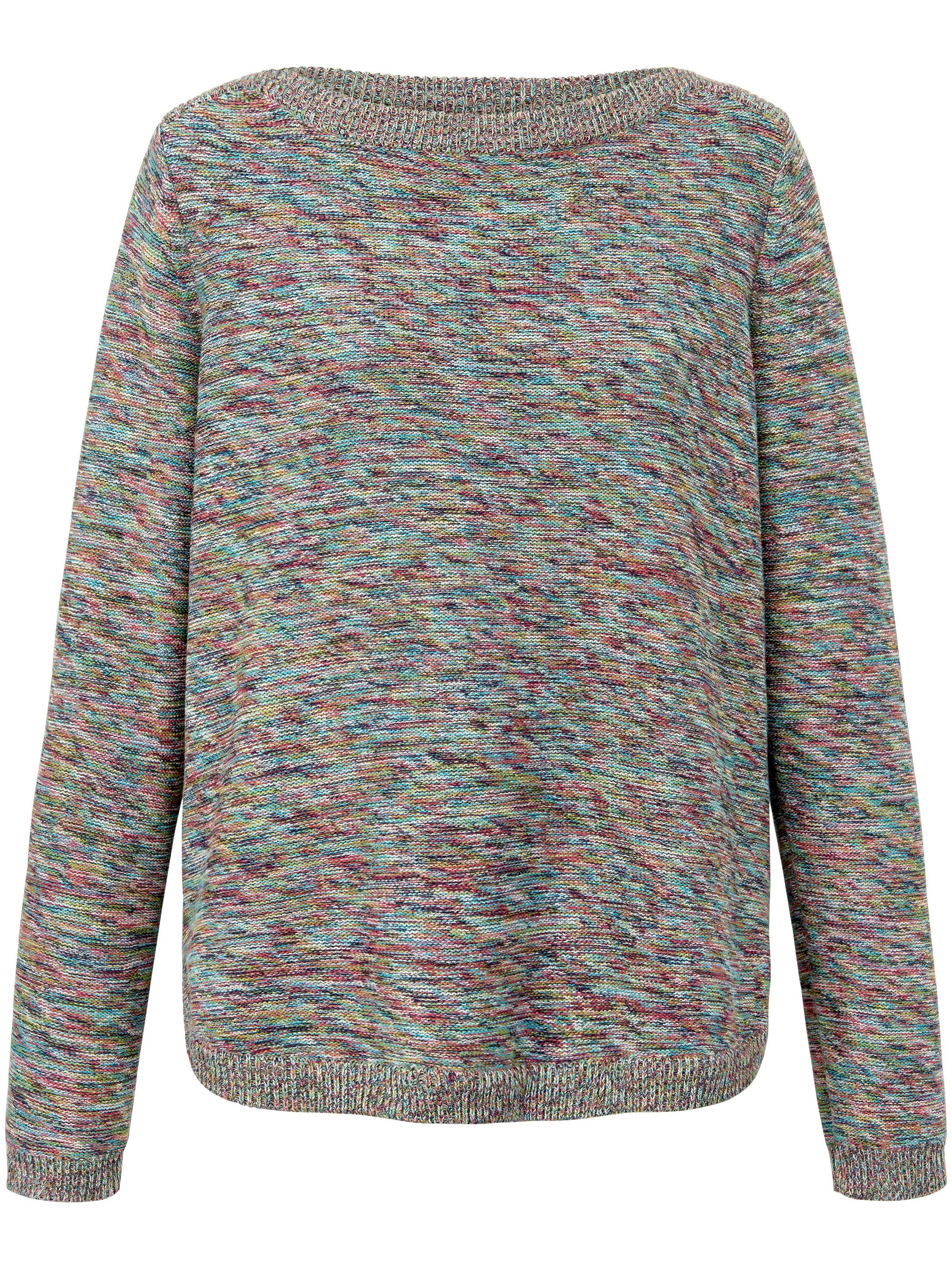 Pullover mit U-Boot-Ausschnitt