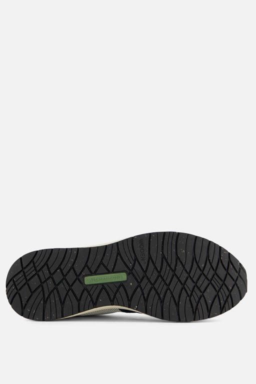 Woden Nicoline Sneakers blauw Textiel