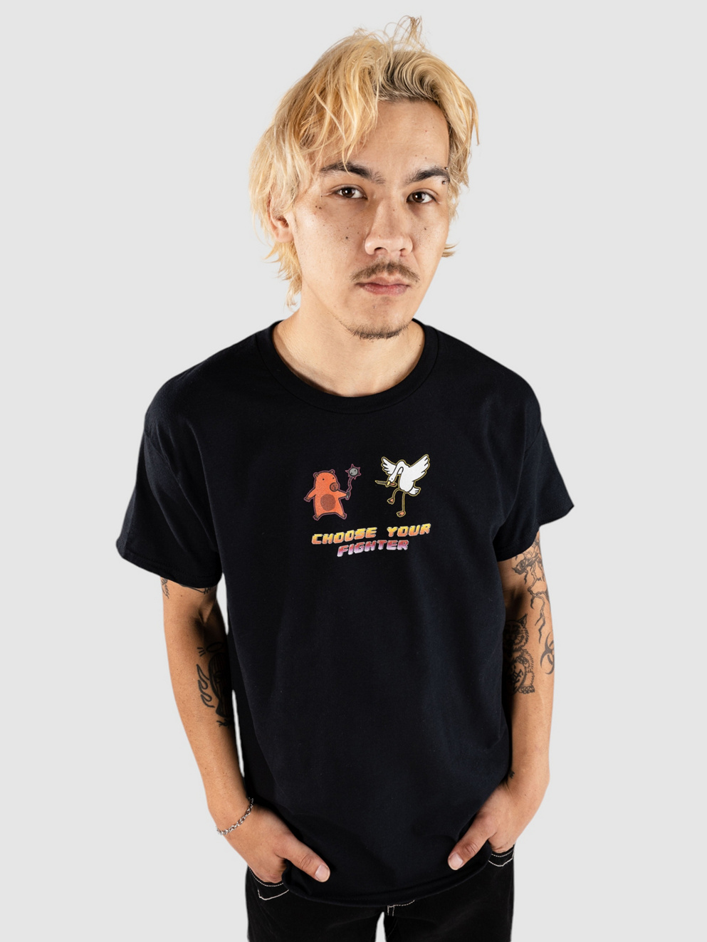 A.LAB Choose Your Fighter T-Shirt black