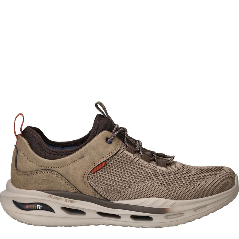 Skechers Arch Fit Orvan Percer Sneakers Bruin Heren