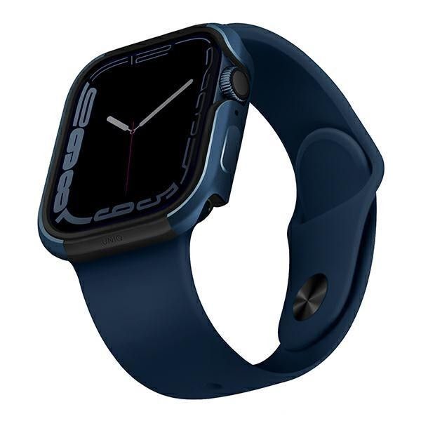 Uniq Capa para Valencia Apple Watch Series 4/5/6/7 / Se 45 / 44Mm. Azul / Azul