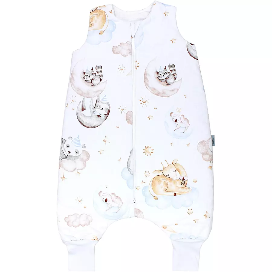 TupTam Baby Winter Schlafsack mit Beinen weiß Modell 2