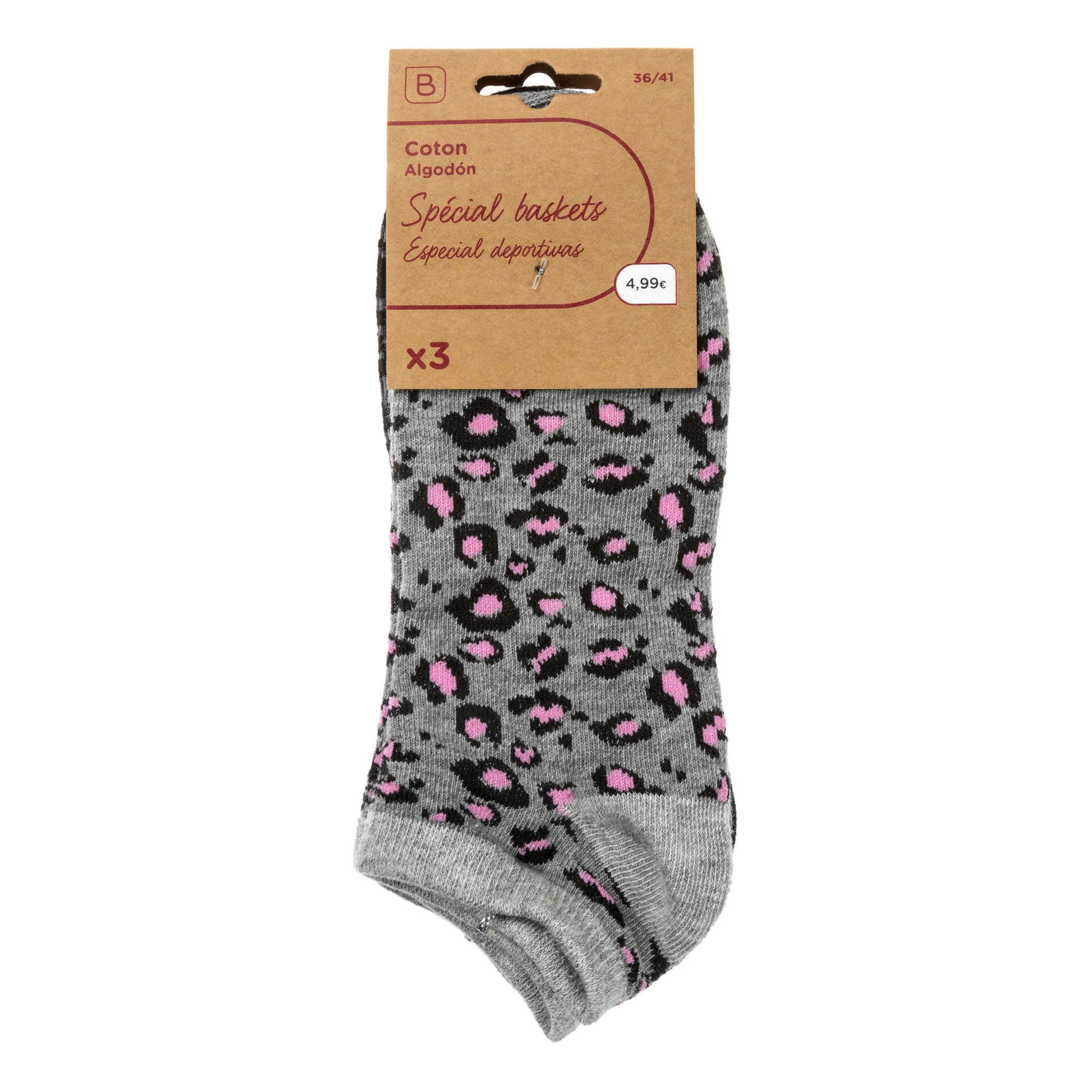 Chaussettes Femme gris