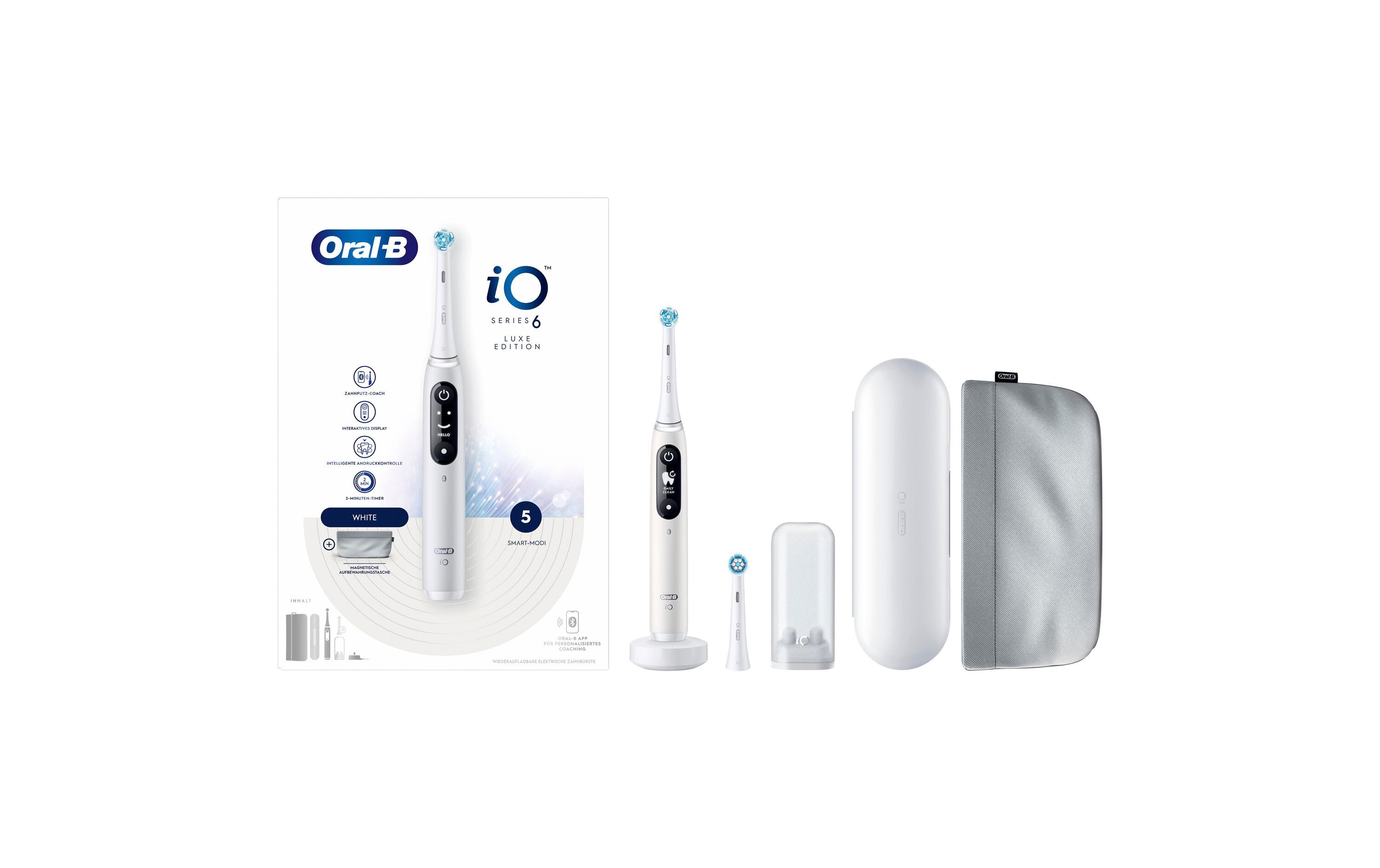 Elektrische Zahnbürste iO Series6 White<br>Rotationszahnbürste