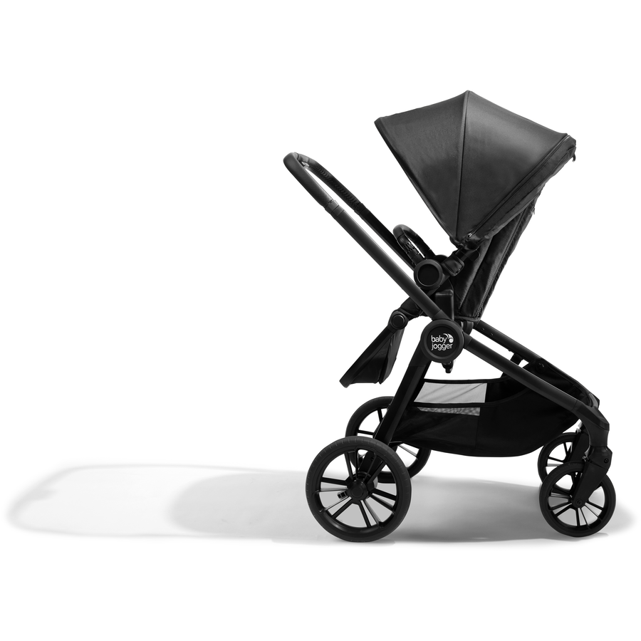 baby jogger Kinderwagen City Sights Rich Black inkl. Babywanne und Wetterschutz