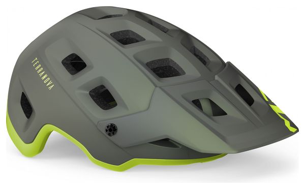 Casque MET Terranova Mips Gris Lime Mat