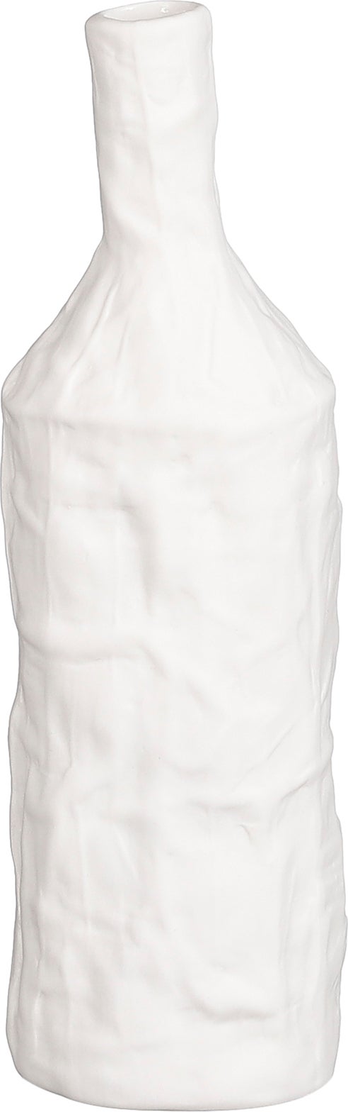 Mica Decorations fles Jet wit 6 x 5 x 20 cm
